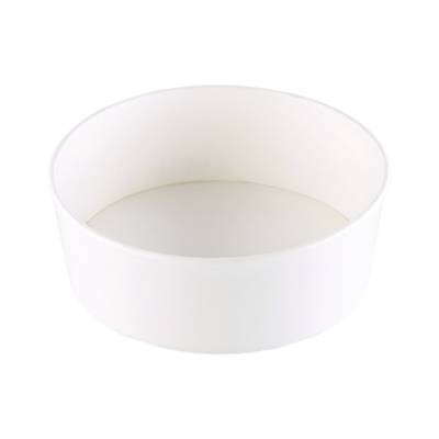 Insalatiera bianca in cartoncino cm 15x15x6 ml 775